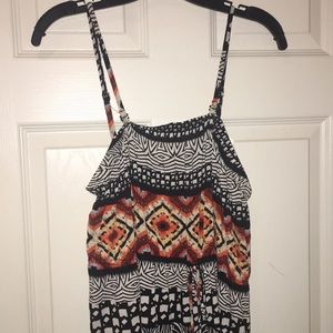 African print tank